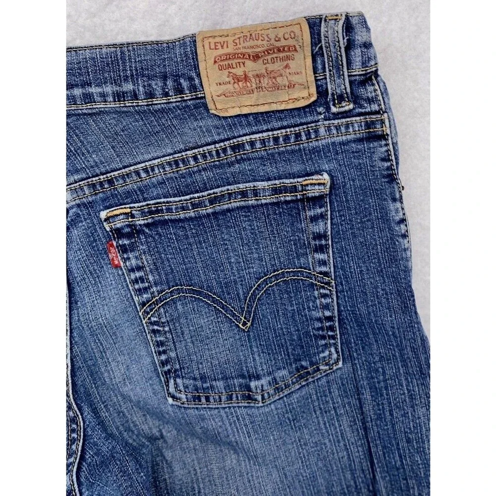 Levi's  550 Jeans Women Size 16 Boot Cut High Rise Relaxed Fit Denim Vintage - Picture 12 of 13